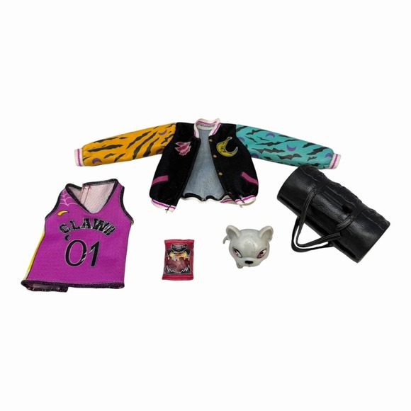 Mattel Other - Monster High Clawdeen Howleen Clawd Wolf Doll Shoes Clothes Accessories Lot
